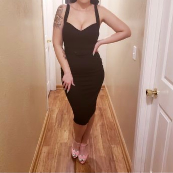 Deadly Dames Micheline Pitt, Maneater Wiggle Dress - Picture 11 of 14